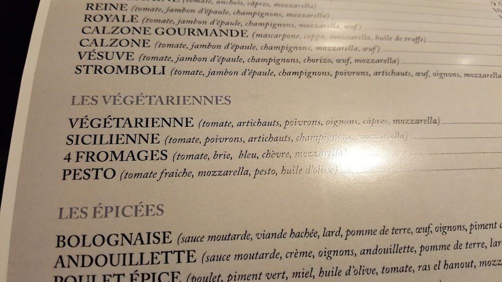 Restaurant Le Stromboli - Menu Image 3
